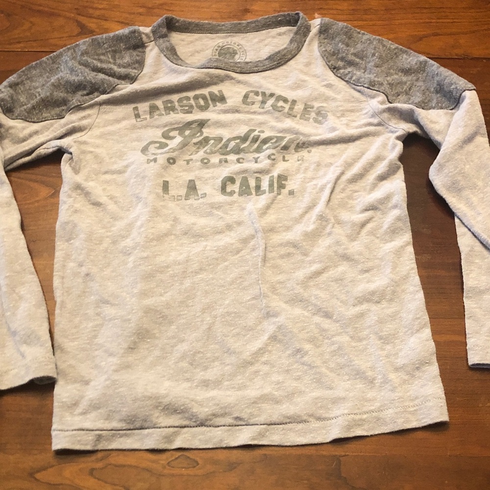 Indian motorcycle lucky brand t shirt